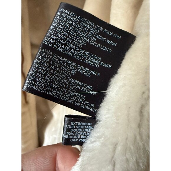 Bernardo Brown and Cream Women's Coat - Picture 7 of 10